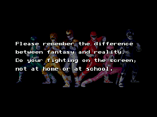 Mighty Morphin Power Rangers screenshot 5 for Sega Mega Drive